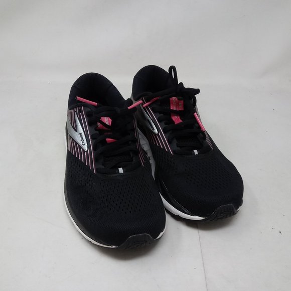 Brooks Shoes - Brooks Women Addiction 14 Black/Hot Pink/Silver 8.
